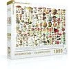 The New York Puzzle Company New York Puzzle Company Mushrooms ~ Champignons - 1000 Pieces