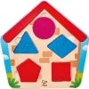 Hape Vormenpuzzel Wie Is Er In Huis Junior Hout 5 Stukjes