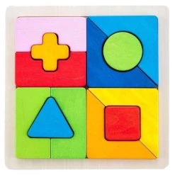 Engelhart Educatief Geometric Sorter Shapes Combo Rubber Wood Plate 30 X 30 X 4,2 Cm -Puzzels Verkoop 550x547 2