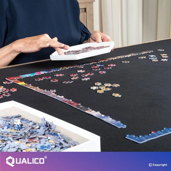 Qualico 1500 - Puzzelmat Neopreen - Antislip - De Portapuzzle Die Echt Werkt! Tot En Met 1500 Stukjes - 66 X 120 Cm 15 Qualico 1500 - Puzzelmat Neopreen - Antislip - De Portapuzzle Die Echt Werkt! Tot En Met 1500 Stukjes - 66 X 120 Cm - Afbeelding 15