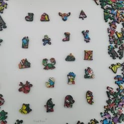 VinkToys® Legpuzzel - Kerstboom A3 - Houten Jigsaw Kerst Puzzel Kerstboom A3 - Houten Kerst Puzzel - 296 Stukjes -Puzzels Verkoop 550x550 59