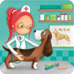 Eurekakids Puzzel 4 In 1 Dierenarts - Vier Kinderpuzzels In Mooie Doos -Puzzels Verkoop 550x550 73