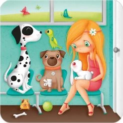 Eurekakids Puzzel 4 In 1 Dierenarts - Vier Kinderpuzzels In Mooie Doos -Puzzels Verkoop 550x550 74