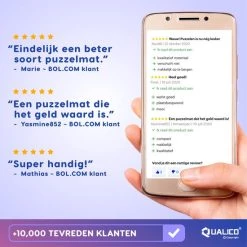 Qualico 1500 - Puzzelmat Neopreen - Antislip - De Portapuzzle Die Echt Werkt! Tot En Met 1500 Stukjes - 66 X 120 Cm 30 Qualico 1500 - Puzzelmat Neopreen - Antislip - De Portapuzzle Die Echt Werkt! Tot En Met 1500 Stukjes - 66 X 120 Cm -Puzzels Verkoop 550x550 89