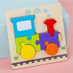ZaciaToys Houten 3D Puzzel - Educatief Speelgoed - Montessori Speelgoed - Legpuzzel - Blokpuzzel -Puzzels Verkoop 550x550 95