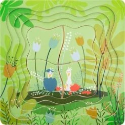 Small Foot Company Small Foot - Layer Puzzle Pair Of Ducks -Puzzels Verkoop 550x551 5