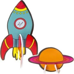 Lg-imports 3d-puzzel Raket Junior Polystyreen 5-delig