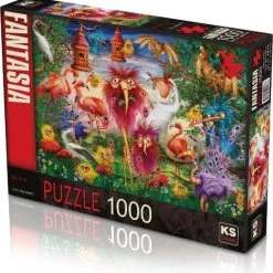 KS Games Ugly Birds Puzzel 1000 Stukjes