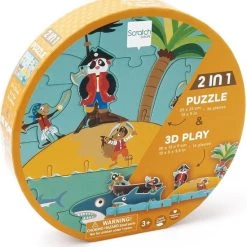 Scratch 3D Puzzel (2-in-1) - Piraten -Puzzels Verkoop 550x573 1