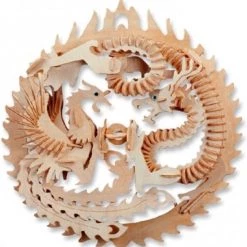 De Bouwplaats 3D Puzzel Draak/Feniks