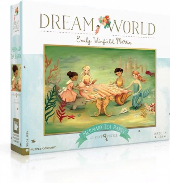 The New York Puzzle Company New York Puzzle Company Mermaid Tea Party - 60 Pieces 1 The New York Puzzle Company New York Puzzle Company Mermaid Tea Party - 60 Pieces