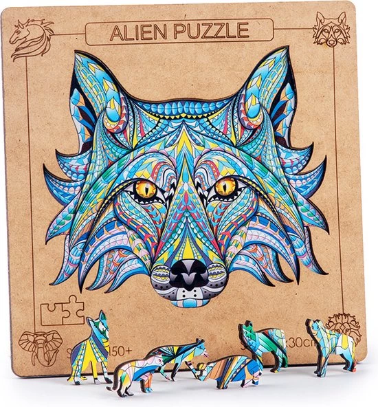 DoublewsgiftsNL Legpuzzel - Houten Jigsaw Puzzel - Olifant - Dierenfiguur - 148st - Double W's Gifts 6 DoublewsgiftsNL Legpuzzel - Houten Jigsaw Puzzel - Olifant - Dierenfiguur - 148st - Double W's Gifts - Afbeelding 6