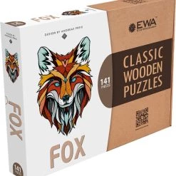 Eco-Wood-Art Eco Wood Art - Houten Legpuzzel - Vos - 188 - 40x28x0.5cm - Kartonbox 5 Eco-Wood-Art Eco Wood Art - Houten Legpuzzel - Vos - 188 - 40x28x0.5cm - Kartonbox -Puzzels Verkoop 550x592