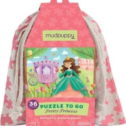 Mudpuppy Reispuzzel Mooie Prinses Mini Puzzel To Go