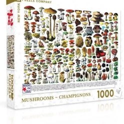 The New York Puzzle Company New York Puzzle Company Mushrooms ~ Champignons - 1000 Pieces 12 The New York Puzzle Company New York Puzzle Company Mushrooms ~ Champignons - 1000 Pieces -Puzzels Verkoop 550x598 1