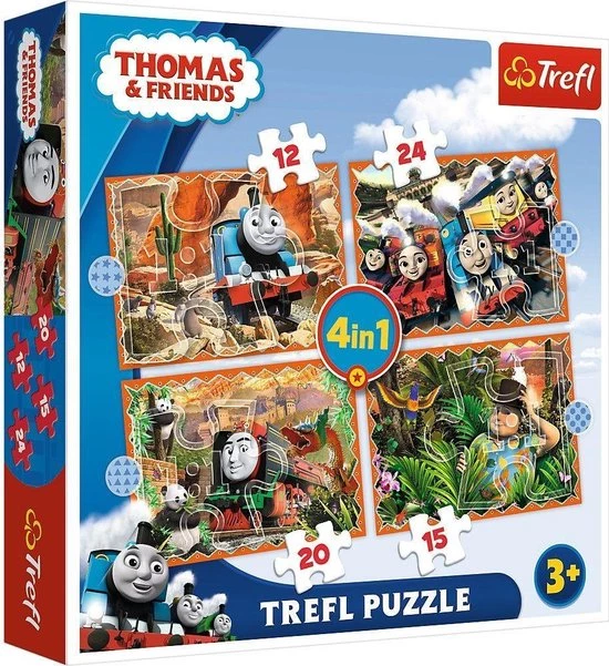 Trefl Legpuzzel Thomas: 12/15/20/24 Stukjes 1 Trefl Legpuzzel Thomas: 12/15/20/24 Stukjes