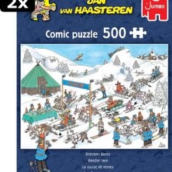 2x Jan Van Haasteren Rendier Race Puzzel - 500 Stukjes -Puzzels Verkoop 550x613