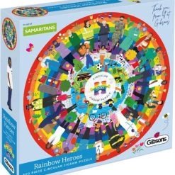 Gibsons Rainbow Heroes Puzzel (500 Stukjes)