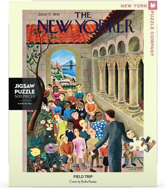 The New York Puzzle Company New York Puzzle Company Field Trip - 500 Pieces 3 The New York Puzzle Company New York Puzzle Company Field Trip - 500 Pieces - Afbeelding 3