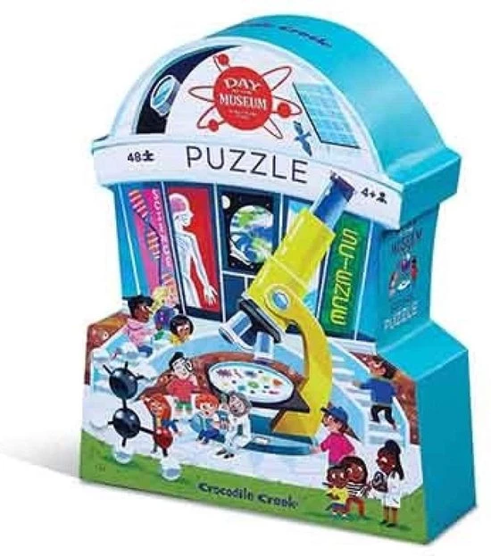 Wetenschap Puzzel Day At The Museum - Crocodile Creek 2 Wetenschap Puzzel Day At The Museum - Crocodile Creek - Afbeelding 2