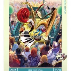 The New York Puzzle Company New York Puzzle Company Feel The Rhythm - 1000 Pieces 9 The New York Puzzle Company New York Puzzle Company Feel The Rhythm - 1000 Pieces -Puzzels Verkoop 550x623 4