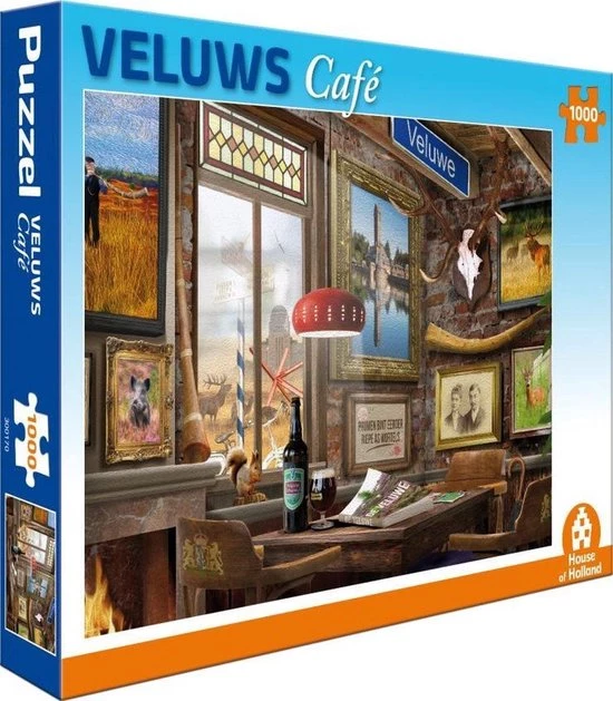 House Of Holland Puzzel - Veluws Café (1000) 1 House Of Holland Puzzel - Veluws Café (1000)