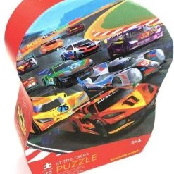 Crocodile Creek Puzzel At The Races - 72 Stukjes -Puzzels Verkoop 550x659 1