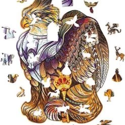 Wood Trick Donder Griffioen - Houten Vormpuzzel -Puzzels Verkoop 550x673