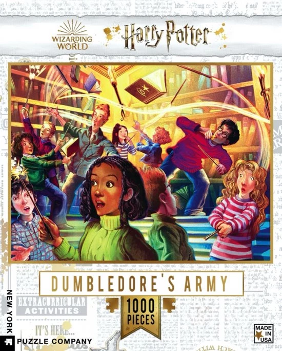 The New York Puzzle Company New York Puzzle Company Dumbledore's Army - 1000 Pieces 3 The New York Puzzle Company New York Puzzle Company Dumbledore's Army - 1000 Pieces - Afbeelding 3