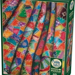 Cobble Hill Legpuzzel 1000 Stukjes Crazy Quilt