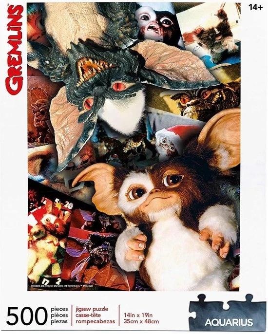 Aquarius GREMLINS - Puzzle 500P '35x48cm' 1 Aquarius GREMLINS - Puzzle 500P '35x48cm'
