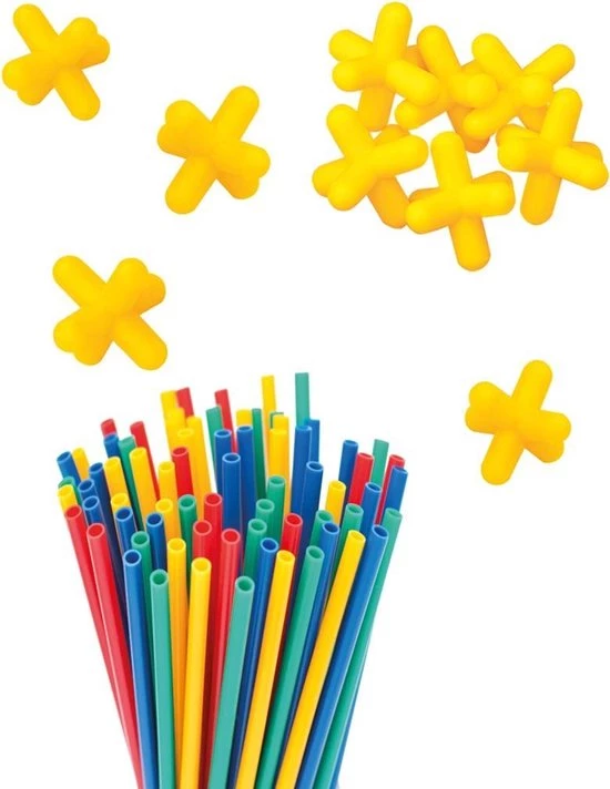 Dede - Bamboe Speelgoed - Bamboe Puzzel Stokjes - Motoriek Speelgoed - 300 Stuks 4 Dede - Bamboe Speelgoed - Bamboe Puzzel Stokjes - Motoriek Speelgoed - 300 Stuks - Afbeelding 4