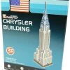 CubicFun Cubic Fun - Beroemde Gebouwen 3D Puzzel - Toy Model Architecture Monument - Chrysler Buildung 29cm