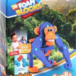 Stemen Aap 3D Puzzel Van Foam | Monkey 3D Puzzel -Puzzels Verkoop 550x719