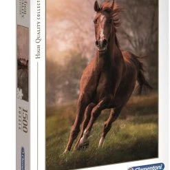 Legpuzzel - 1500 Stukjes - The Horse - Clementoni Puzzel