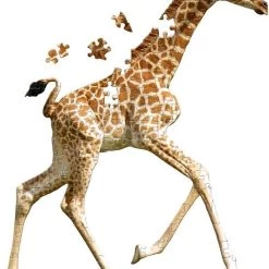 Madd Capp Puzzel Giraffe Oranje 100 Stukjes -Puzzels Verkoop 550x724 1