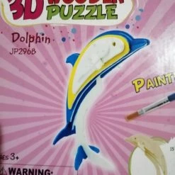 Robotime Duo Puzzel ( 2 Aparte Puzzels) Olifant En Dolfijn -Puzzels Verkoop 550x733 1