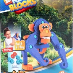 Stemen Aap 3D Puzzel Van Foam | Monkey 3D Puzzel