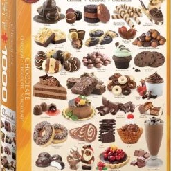 Eurographics Puzzel Chocolate - 1000 Stukjes