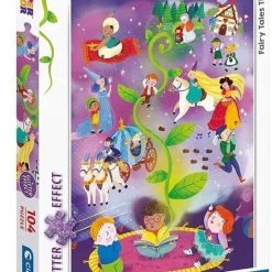 Clementoni - Glitter 104 Stukjes - Fairy Tales Time