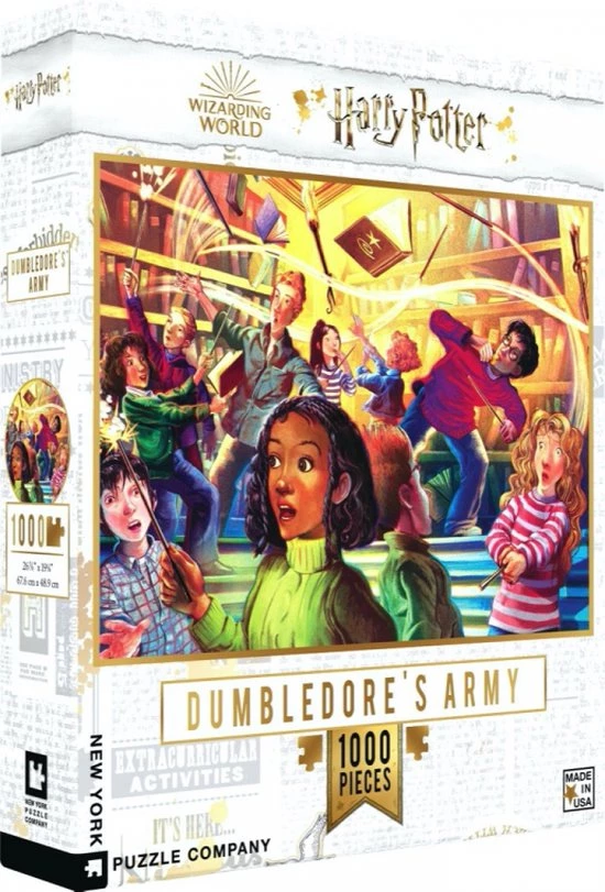 The New York Puzzle Company New York Puzzle Company Dumbledore's Army - 1000 Pieces 4 The New York Puzzle Company New York Puzzle Company Dumbledore's Army - 1000 Pieces - Afbeelding 4