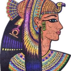 Puzzlewood - Premium Houten Jigsaw Puzzel - 3D Puzzel - Ideaal Kerstcadeau Of Verjaardagscadeau - A4 Formaat - Cléopatra