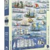 The New York Puzzle Company New York Puzzle Company Navires ~ Ships - 1000 Pieces