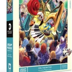 The New York Puzzle Company New York Puzzle Company Feel The Rhythm - 1000 Pieces